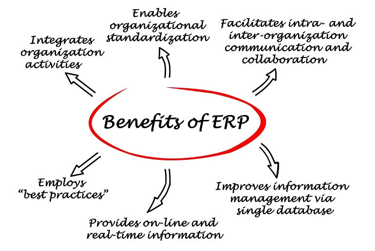 An ERP is very important because it connects all aspects of the company.